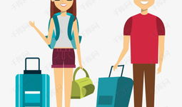 拖行李漫画,漫画中的拖行李日常